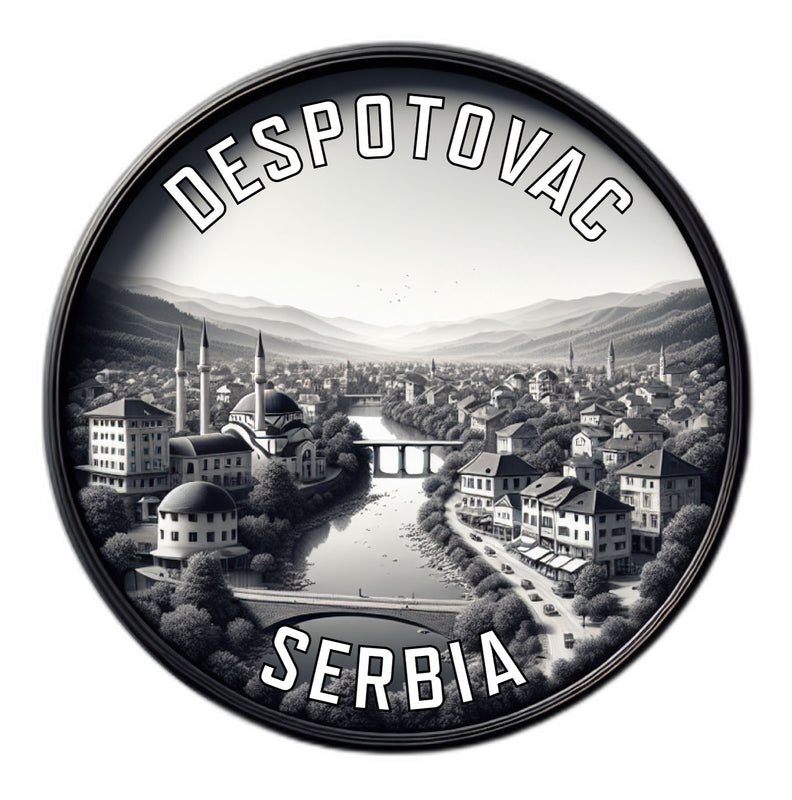 Despotovac Serbia Souvenir Die Cut Flat Magnet 2-Inch