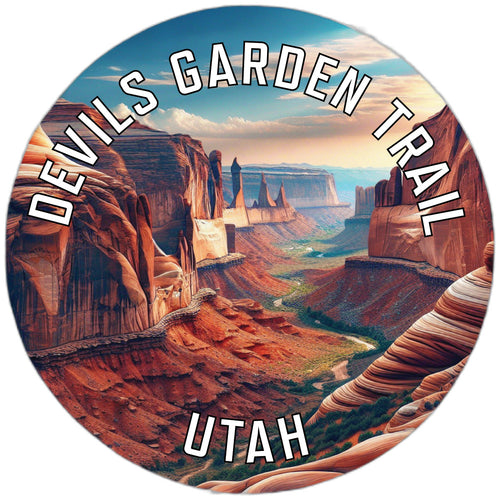 Devils Garden Trail Souvenir Die Cut Flat Magnet 2-Inch