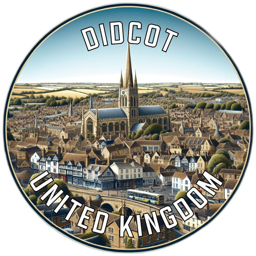 Didcot United Kingdom Souvenir Vinyl Decal Sticker 2-Inch