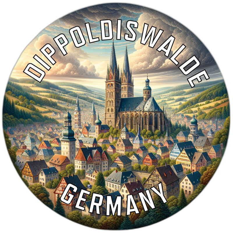 Dippoldiswalde Germany Souvenir Vinyl Decal Sticker 6-Inch