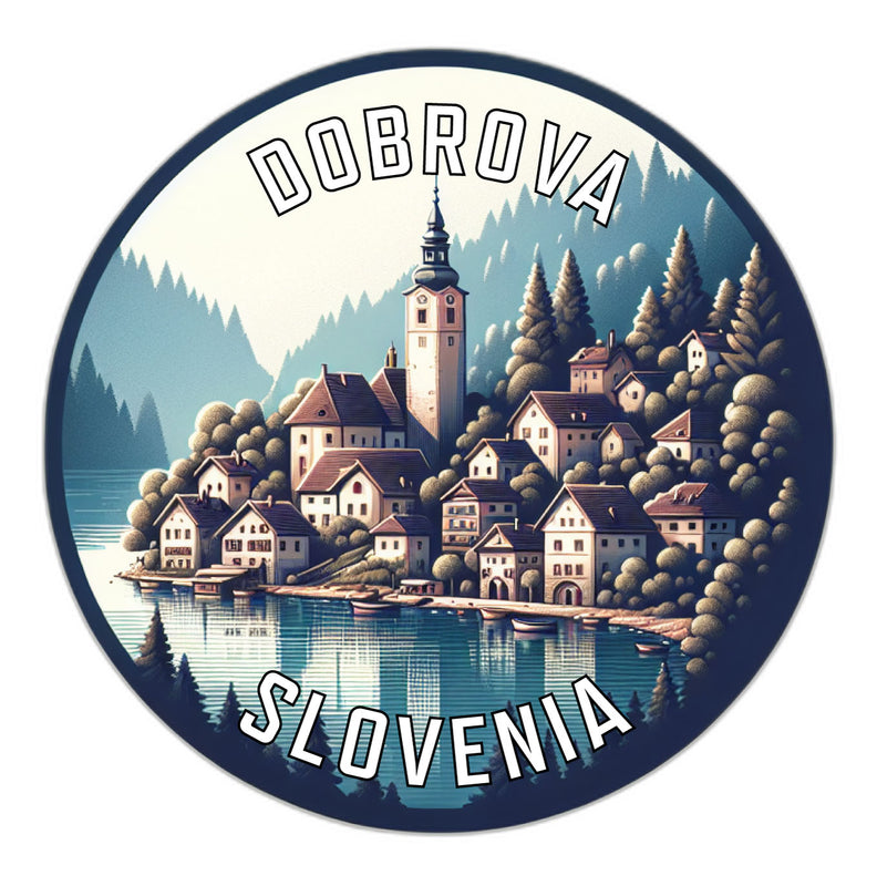 Dobrova Slovenia Souvenir Vinyl Decal Sticker 2-Inch