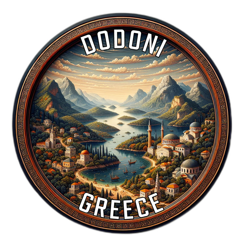 Dodoni Greece Souvenir Vinyl Decal Sticker 2-Inch
