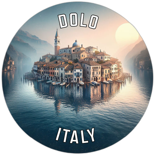 Dolo Italy Souvenir Die Cut Flat Magnet 2-Inch