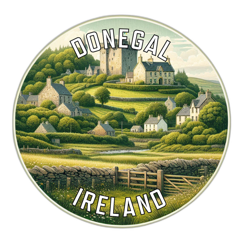 Donegal Ireland Souvenir Vinyl Decal Sticker 2-Inch