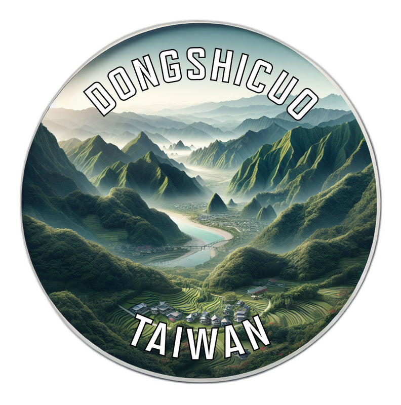 Dongshicuo Taiwan Souvenir Vinyl Decal Sticker 6-Inch