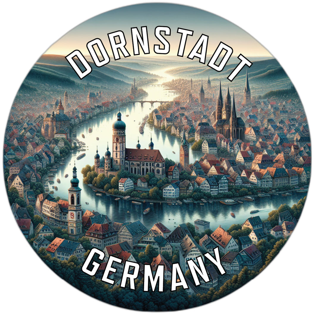 Dornstadt Germany Souvenir Vinyl Decal Sticker 6-Inch