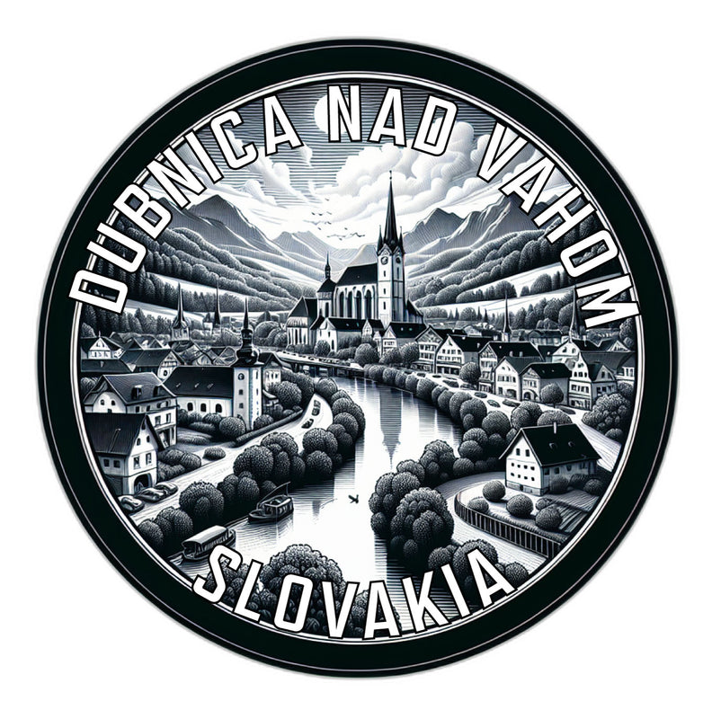 Dubnica nad Vahom Slovakia Souvenir Vinyl Decal Sticker 6-Inch