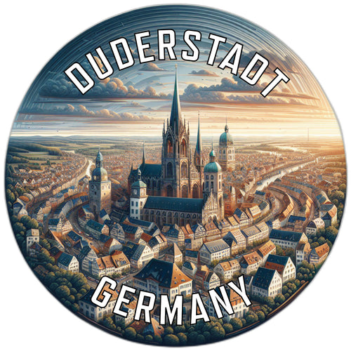 Duderstadt Germany Souvenir Vinyl Decal Sticker 2-Inch