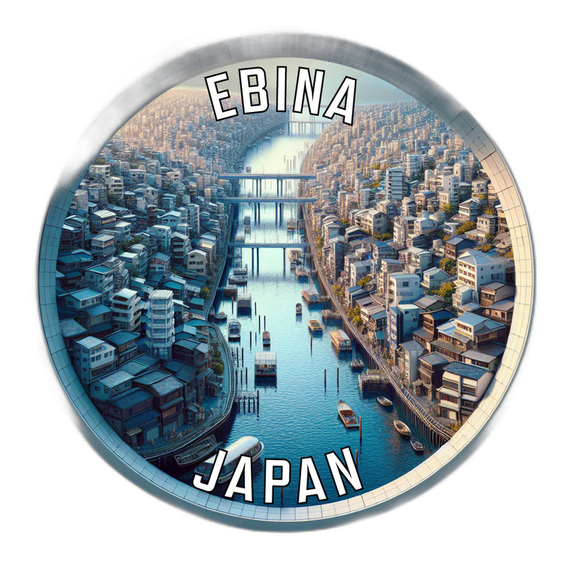 Ebina Japan Souvenir Vinyl Decal Sticker 6-Inch