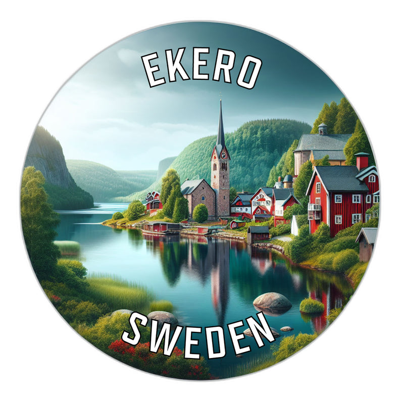 Ekero Sweden Souvenir Vinyl Decal Sticker 2-Inch