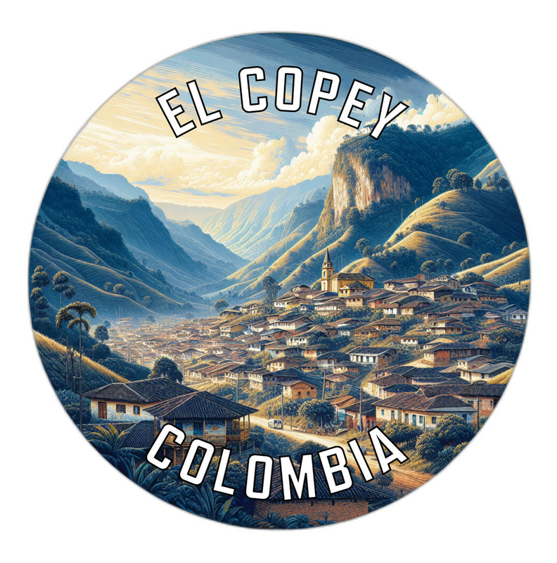El Copey Colombia Souvenir Vinyl Decal Sticker 2-Inch