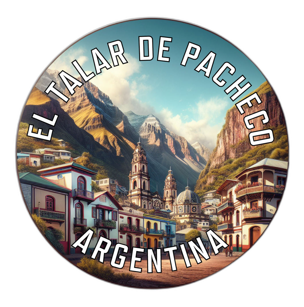 El Talar de Pacheco Argentina Souvenir Die Cut Flat Magnet 6-Inch