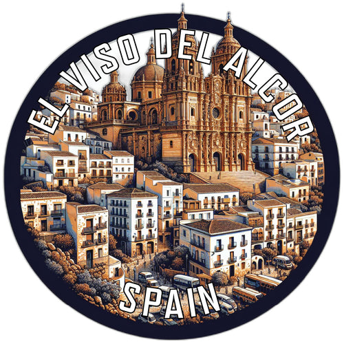 El Viso del Alcor Spain Souvenir Die Cut Flat Magnet 2-Inch