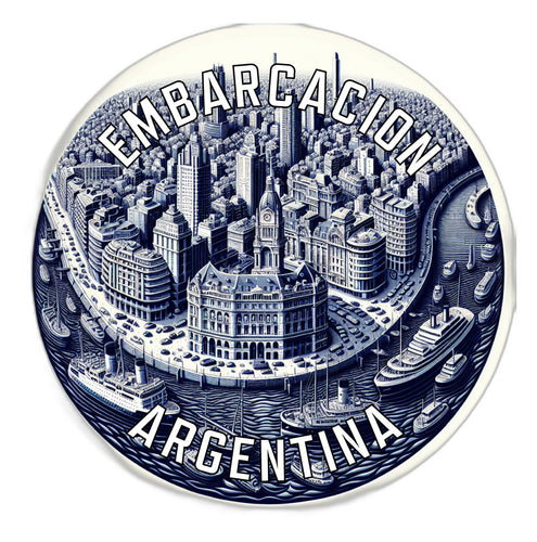 Embarcacion Argentina Souvenir Die Cut Flat Magnet 2-Inch