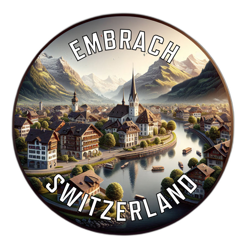Embrach Switzerland Souvenir Vinyl Decal Sticker 6-Inch