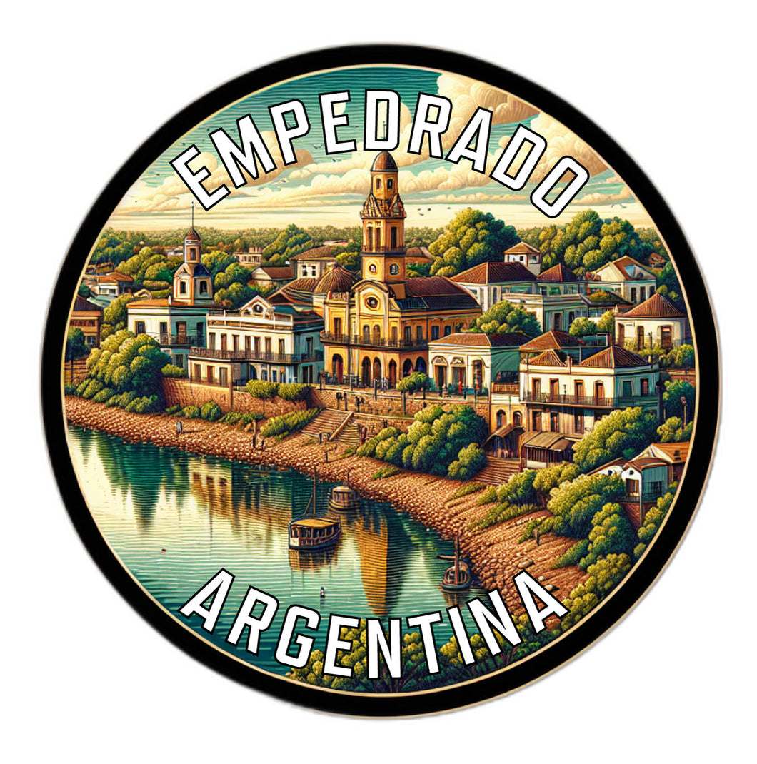 Empedrado Argentina Souvenir Die Cut Flat Magnet 2-Inch