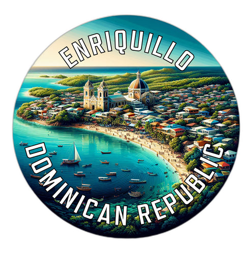 Enriquillo Dominican Republic Souvenir Vinyl Decal Sticker 2-Inch