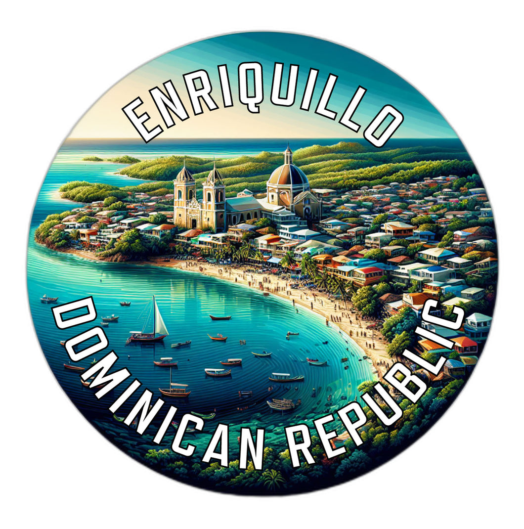 Enriquillo Dominican Republic Souvenir Vinyl Decal Sticker 2-Inch