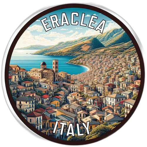Eraclea Italy Souvenir Die Cut Flat Magnet 2-Inch