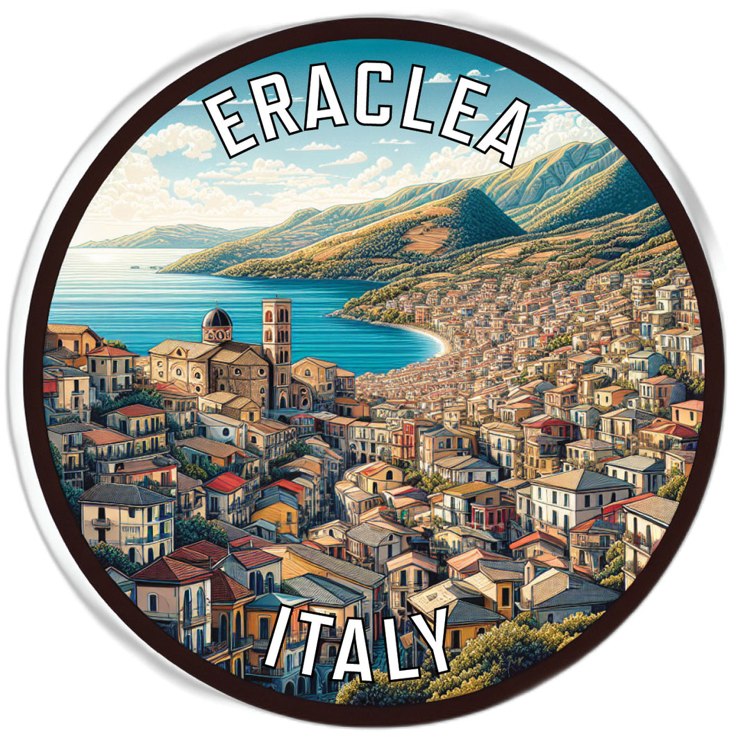 Eraclea Italy Souvenir Die Cut Flat Magnet 2-Inch