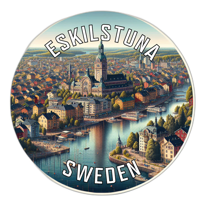 Eskilstuna Sweden Souvenir Vinyl Decal Sticker 2-Inch