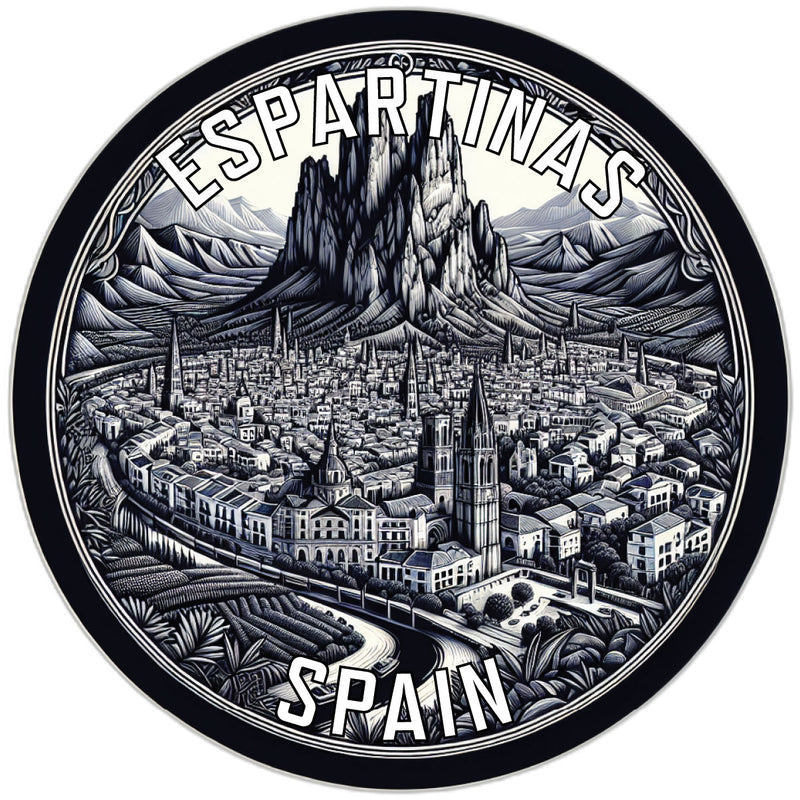 Espartinas Spain Souvenir Die Cut Flat Magnet 2-Inch