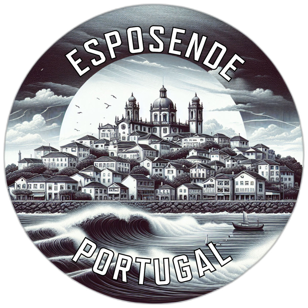 Esposende Portugal Souvenir Die Cut Flat Magnet 2-Inch