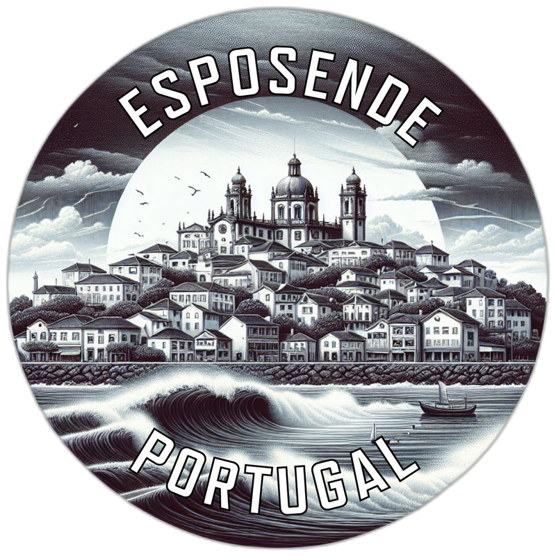 Esposende Portugal Souvenir Die Cut Flat Magnet 2-Inch