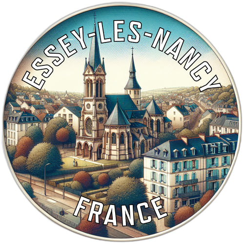 Essey les Nancy France Souvenir Vinyl Decal Sticker 6-Inch