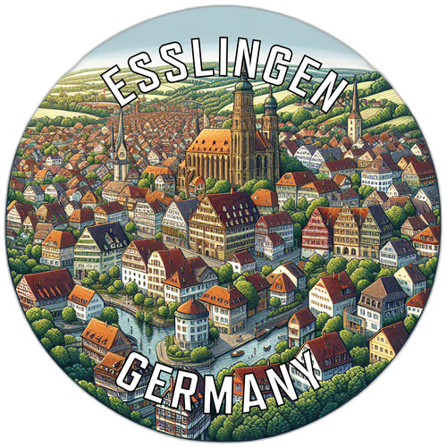 Esslingen Germany Souvenir Vinyl Decal Sticker 2-Inch