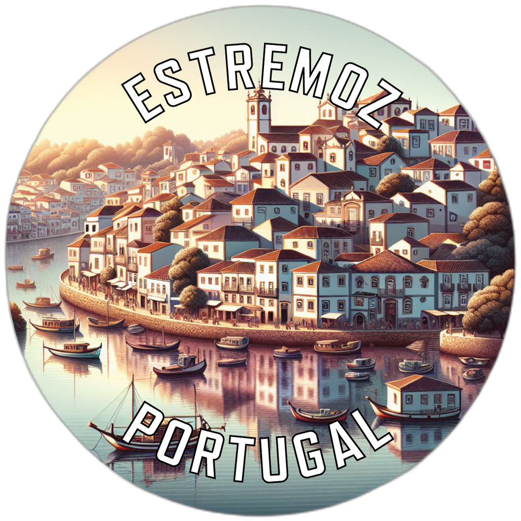 Estremoz Portugal Souvenir Die Cut Flat Magnet 2-Inch