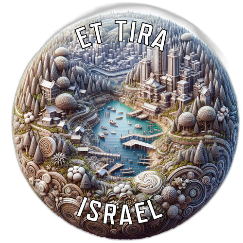 Et Tira Israel Souvenir Vinyl Decal Sticker 6-Inch