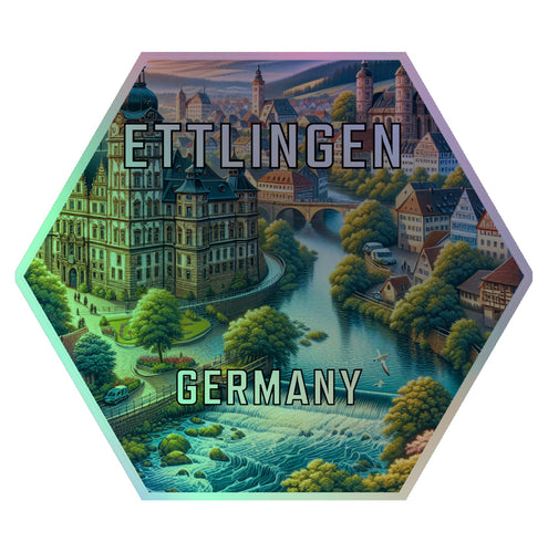 Ettlingen Germany Souvenir Vinyl Decal Sticker 2-Inch