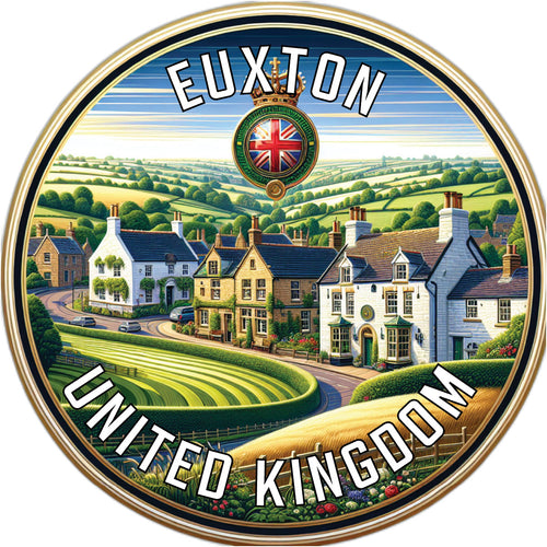 Euxton United Kingdom Souvenir Vinyl Decal Sticker 2-Inch