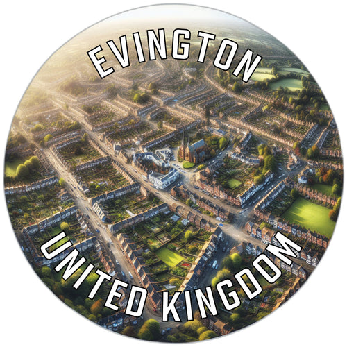 Evington United Kingdom Souvenir Vinyl Decal Sticker 6-Inch