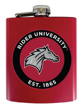 Load image into Gallery viewer, Rider University Broncs 7 oz Steel Flask Matte Finish Officially Licensed Collegiate Product
