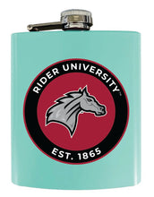 Load image into Gallery viewer, Rider University Broncs 7 oz Steel Flask Matte Finish Officially Licensed Collegiate Product
