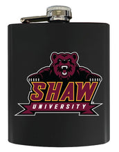 Load image into Gallery viewer, Shaw University Bears 7 oz Steel Flask Matte Finish Officially Licensed Collegiate Product
