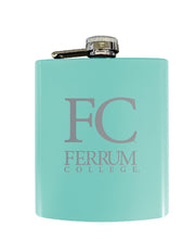 Load image into Gallery viewer, Ferrum College Stainless Steel Etched Flask - Choose Your Color
