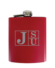 Load image into Gallery viewer, Jackson State University Stainless Steel Etched Flask - Choose Your Color
