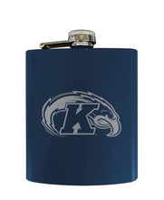 Load image into Gallery viewer, Kent State University Stainless Steel Etched Flask - Choose Your Color
