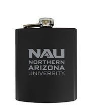 Load image into Gallery viewer, Northern Arizona University Stainless Steel Etched Flask - Choose Your Color
