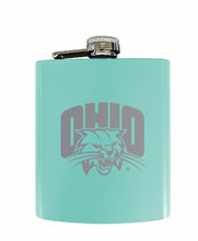 Load image into Gallery viewer, Ohio University Stainless Steel Etched Flask - Choose Your Color
