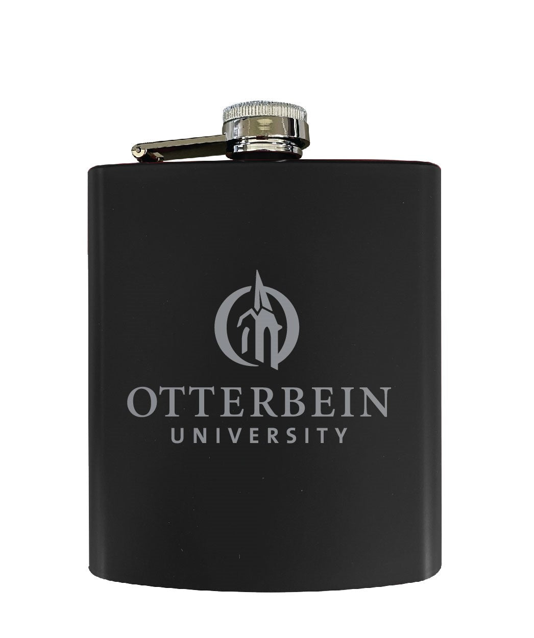 Otterbein University Stainless Steel Etched Flask - Choose Your Color