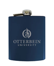 Load image into Gallery viewer, Otterbein University Stainless Steel Etched Flask - Choose Your Color
