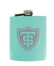 Load image into Gallery viewer, University of St. Thomas Stainless Steel Etched Flask - Choose Your Color
