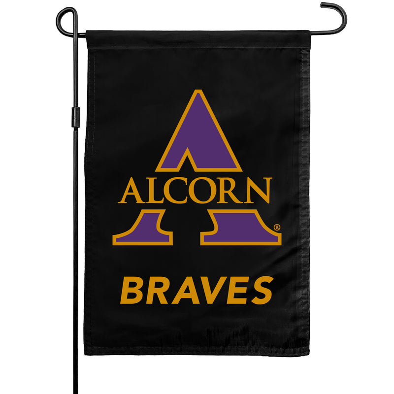 Alcorn State Braves Officially Licensed 14" x 17.75" Polyester Garden Flag 
