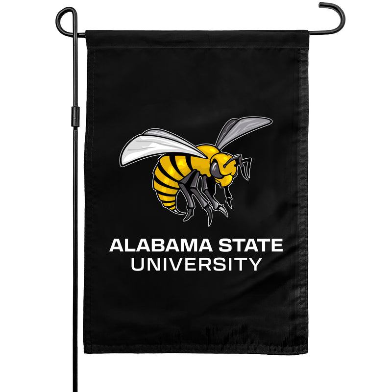 Alabama State University Officially Licensed 14" x 17.75" Polyester Garden Flag 