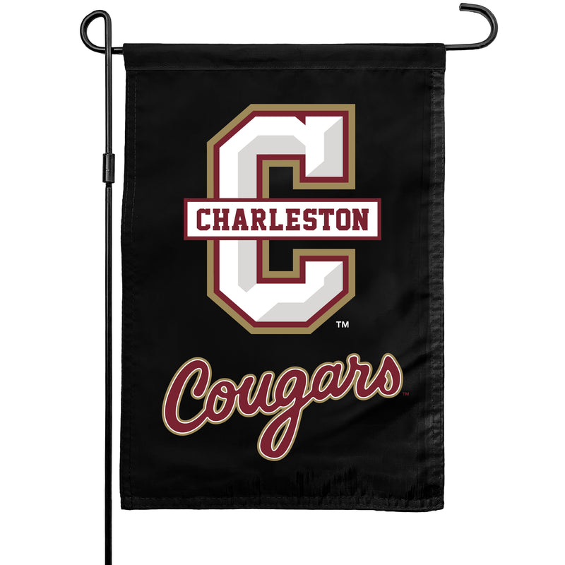 College of Charleston Officially Licensed 14" x 17.75" Polyester Garden Flag 