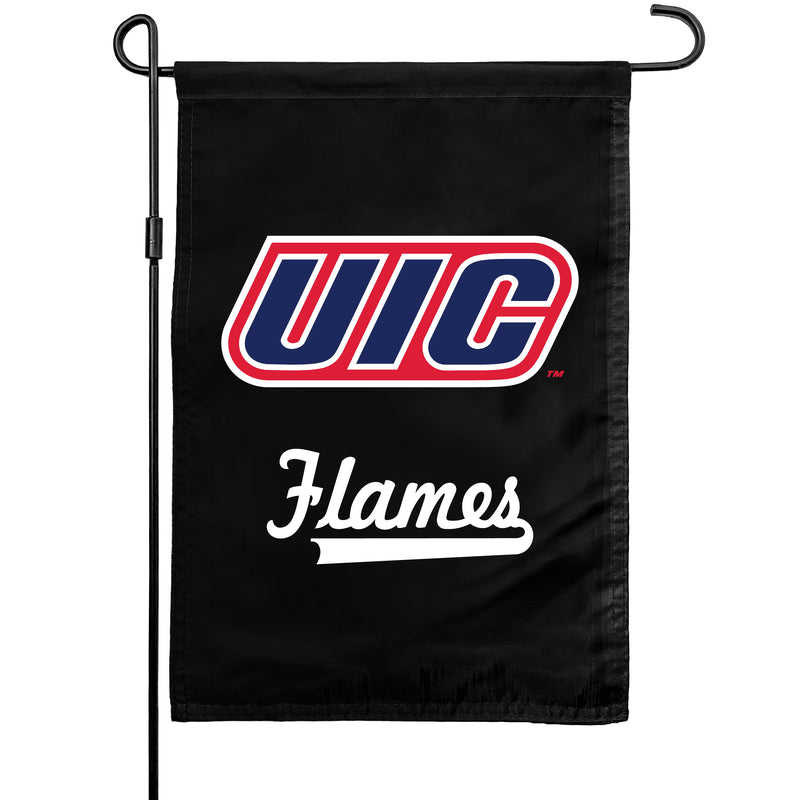 University of Illinois at Chicago Officially Licensed 14" x 17.75" Polyester Garden Flag 
